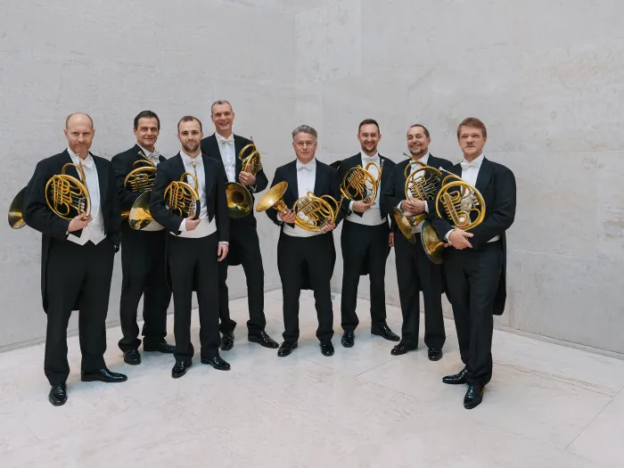 Waidmannsheil-Festspielhaus-Bregenzer Festspiele-Hornisten Gruppenbild